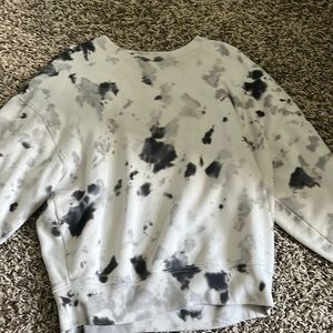 Pink tie dye crewneck